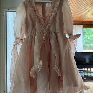 Dusty Pink Selkie Marie Dress - Never Worn